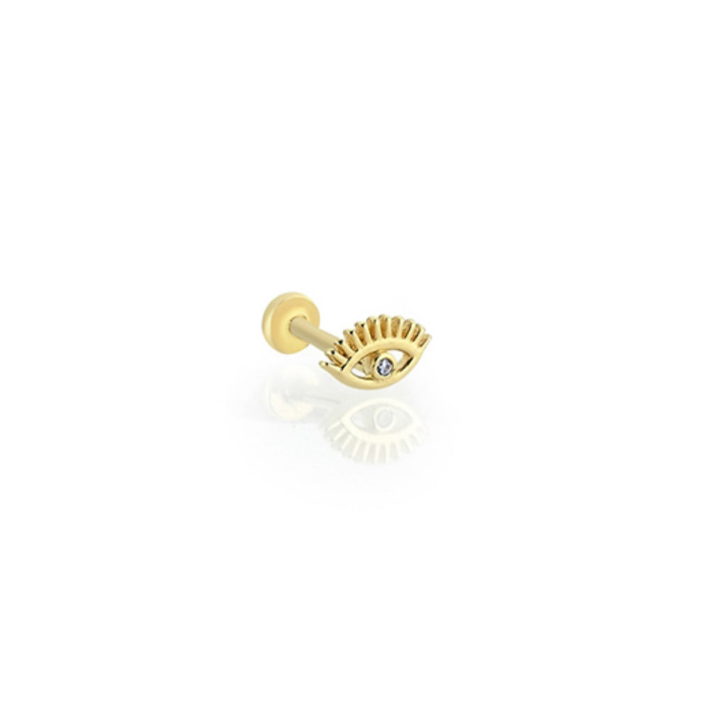14 K Göz Piercing