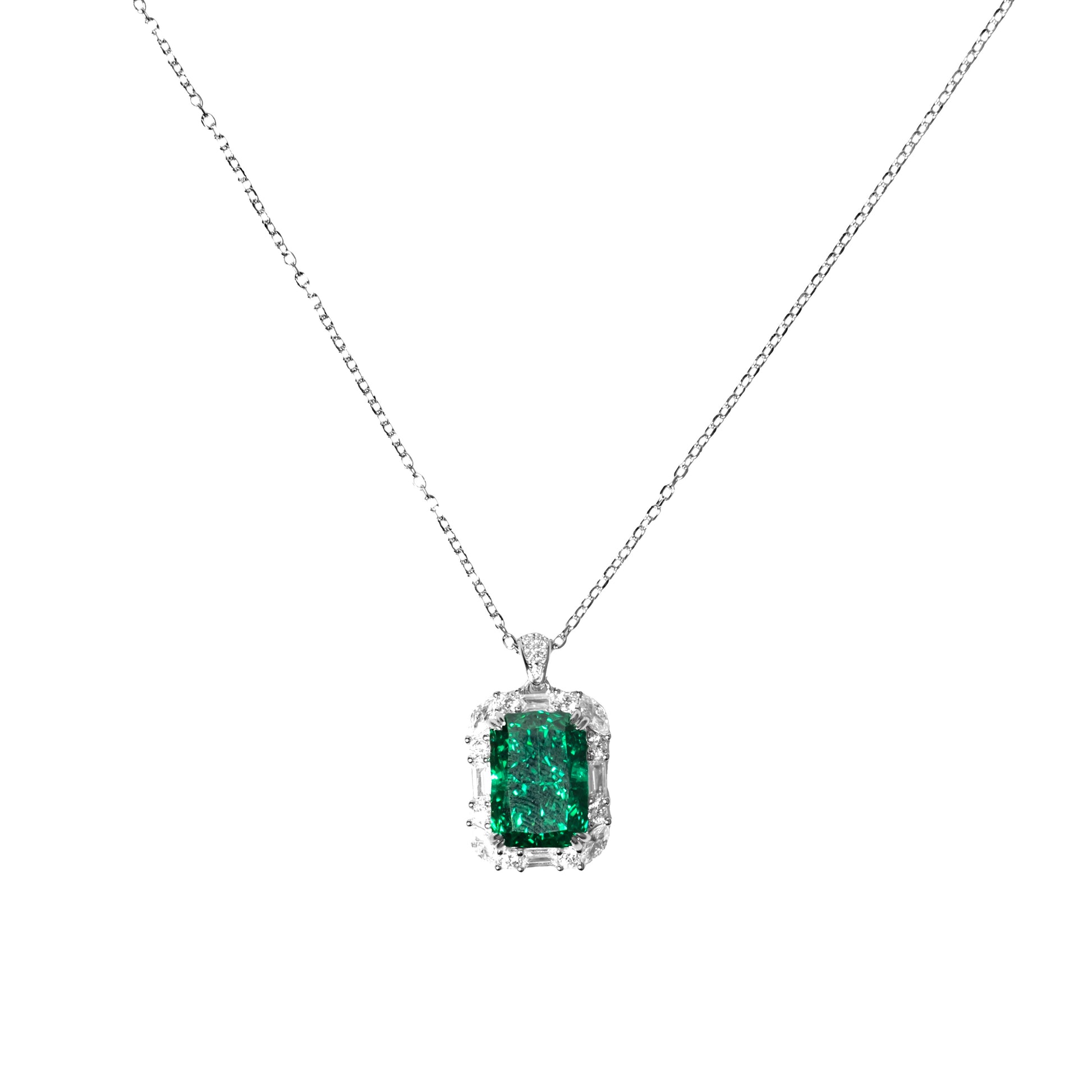 Emerald Tektaş Kolye