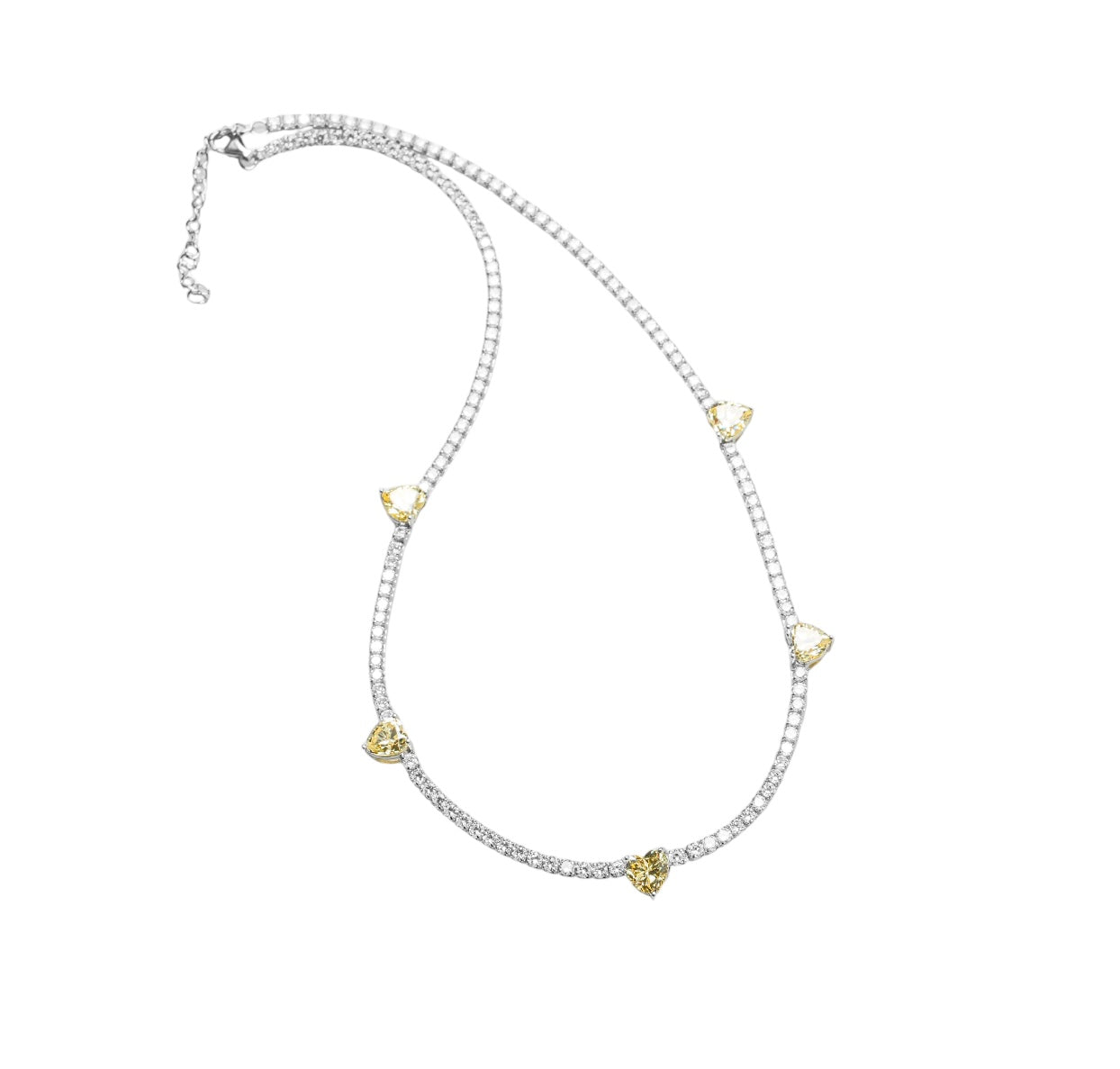 Yellow Kalp Suyolu Choker Kolye