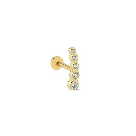 14K Siena Piercing