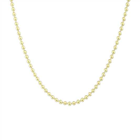 14K Gold Ball Chain