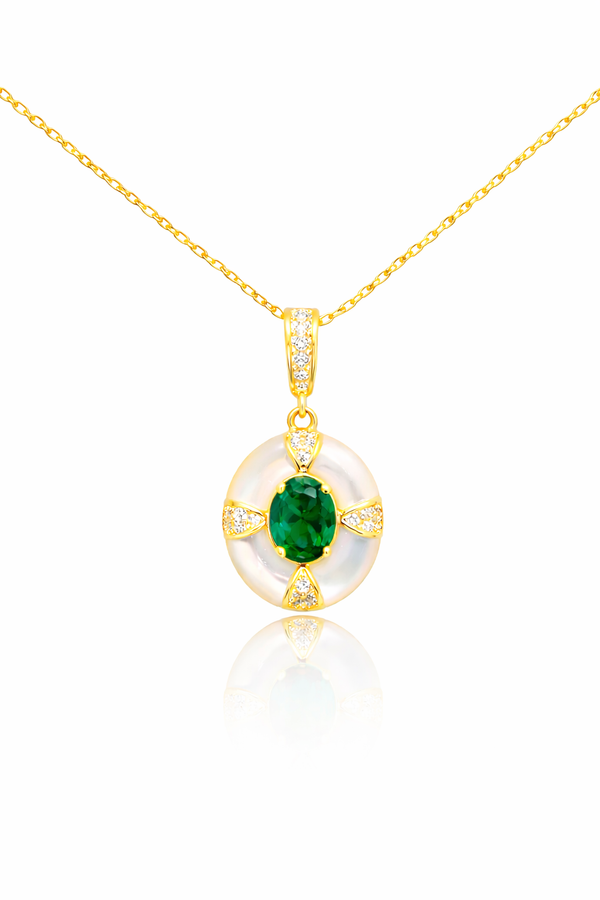 Emerald Sedef Kolye