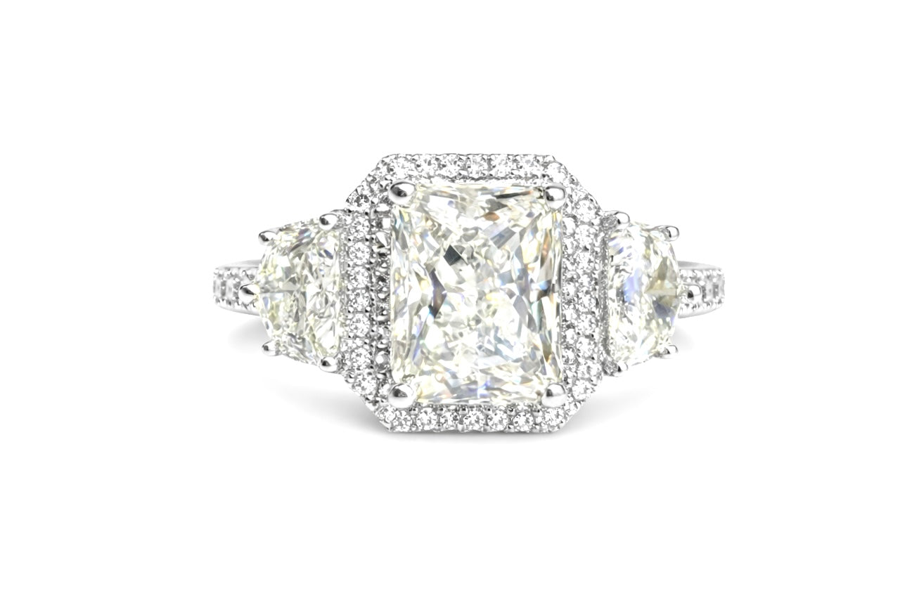 Emerald ve Trapez Kesim Yüzük