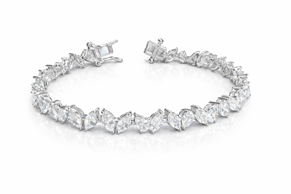 Damla Markiz Mozanit Suyolu Bileklik