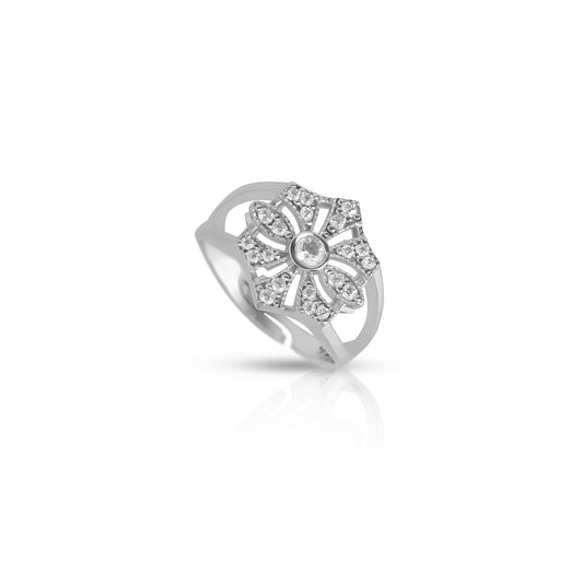 Flower Adjustable Ring