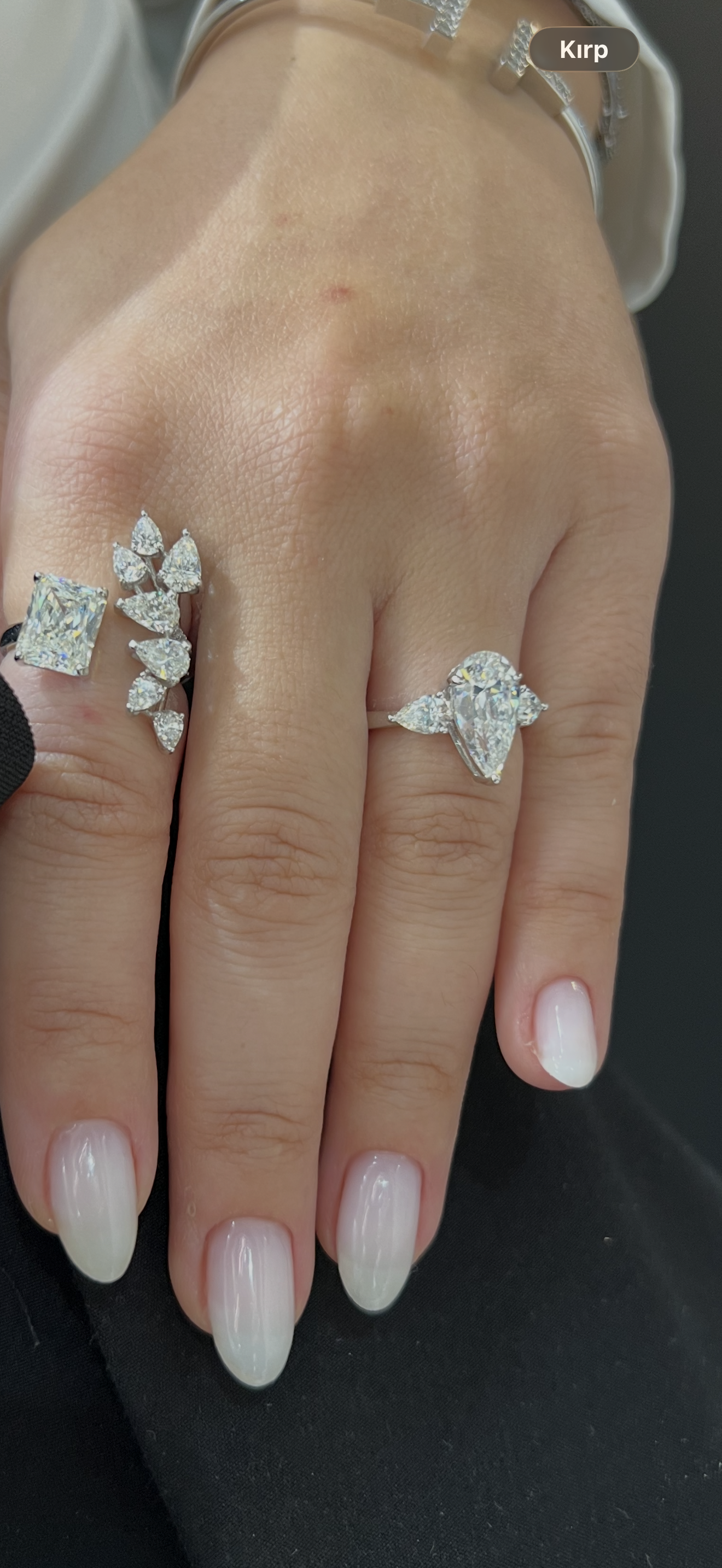 Damla Kesim Tektaş Mozanit Yüzük