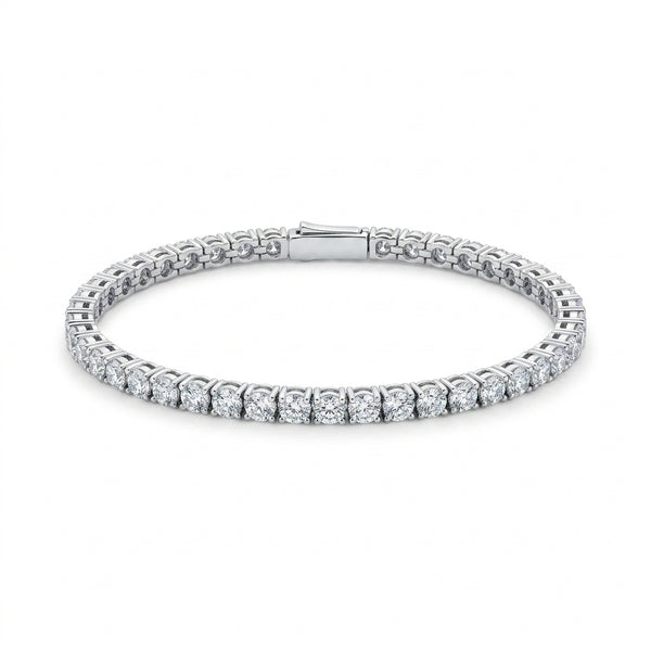 3mm Tennis Mozanit Bileklik