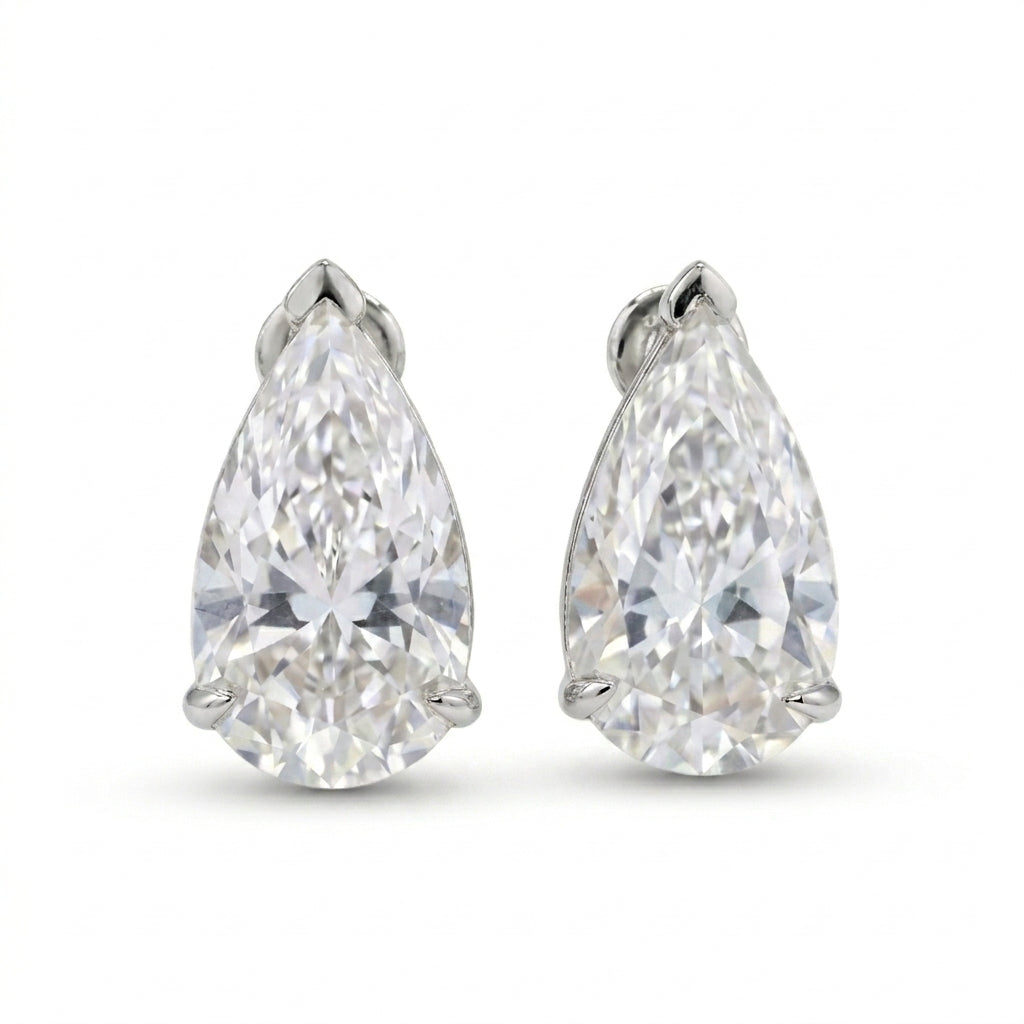 Damla Kesim Mozanit Küpe | 9 CT