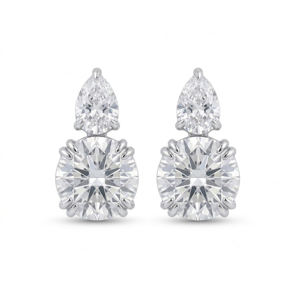 Damla Flow Küpe | 7.6 CT