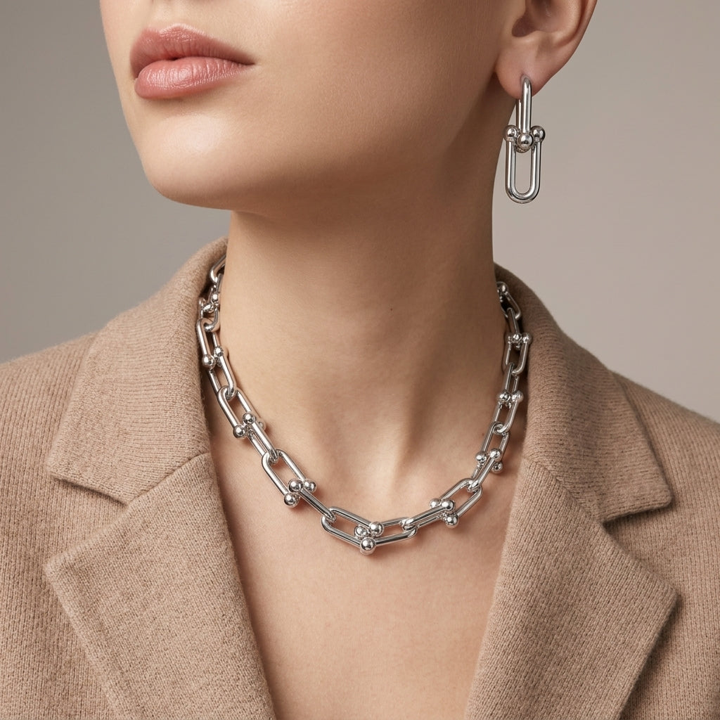 Tif Large Chain Necklace
