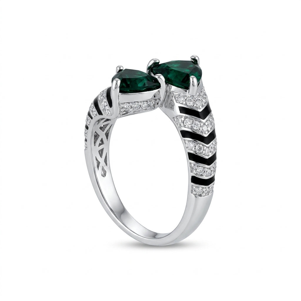 Green Stone Ring