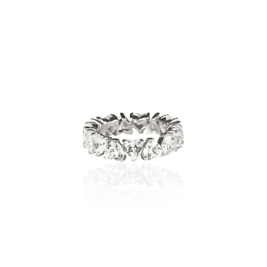 Heart Eternity Ring