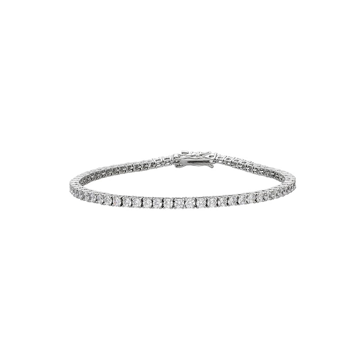 Moissanite Waterway Bracelet 2.5 Mm