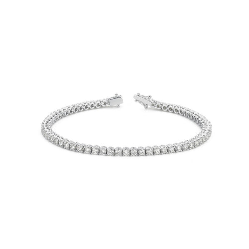 Moissanite Waterway Bracelet 3 Mm