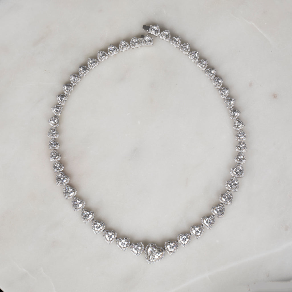 Kalp Taşlı Gerdanlık