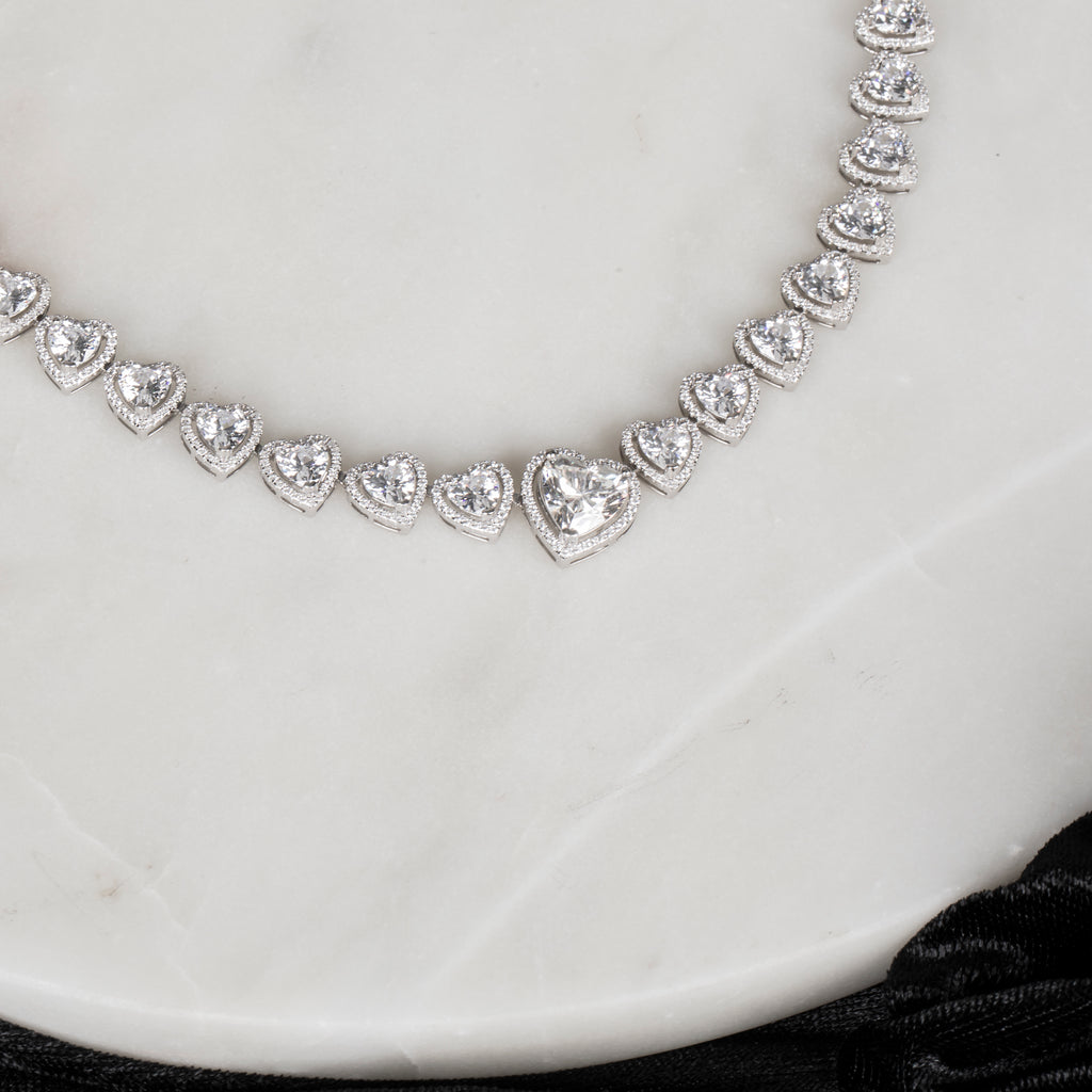 Kalp Taşlı Gerdanlık