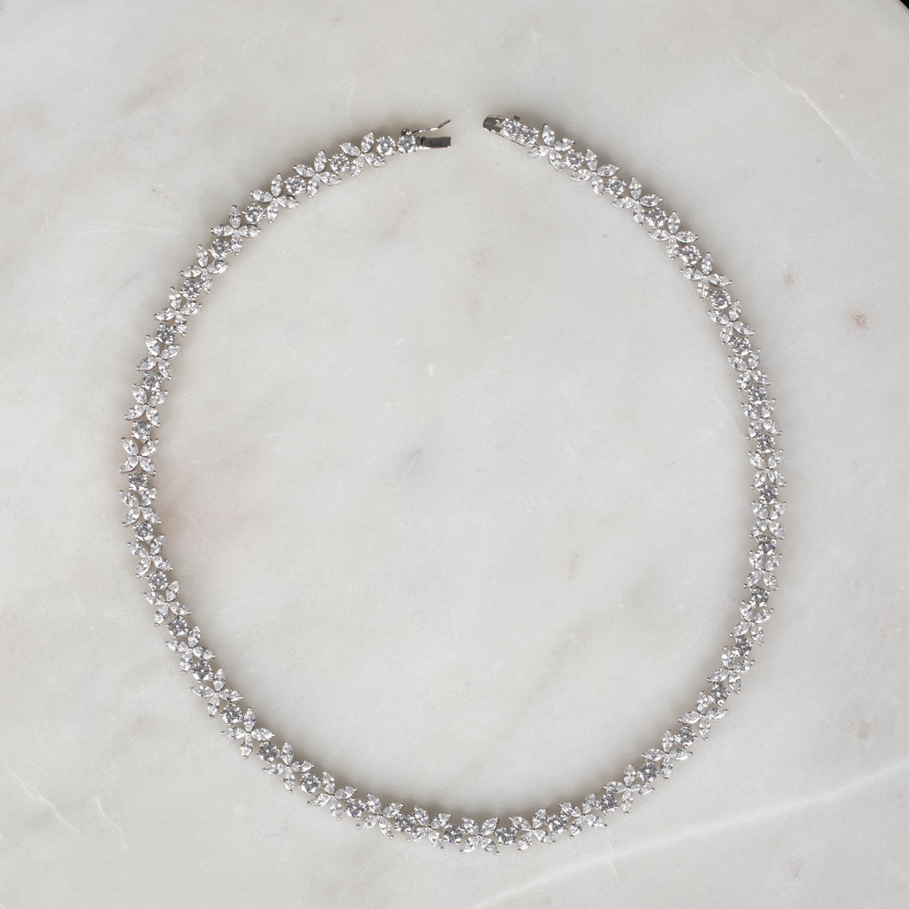 Markiz Taşlı Su Yolu Kolye