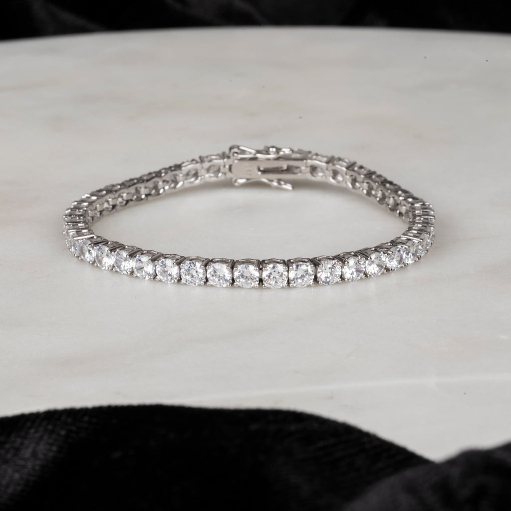 5mm Moissanite Waterway Bracelet