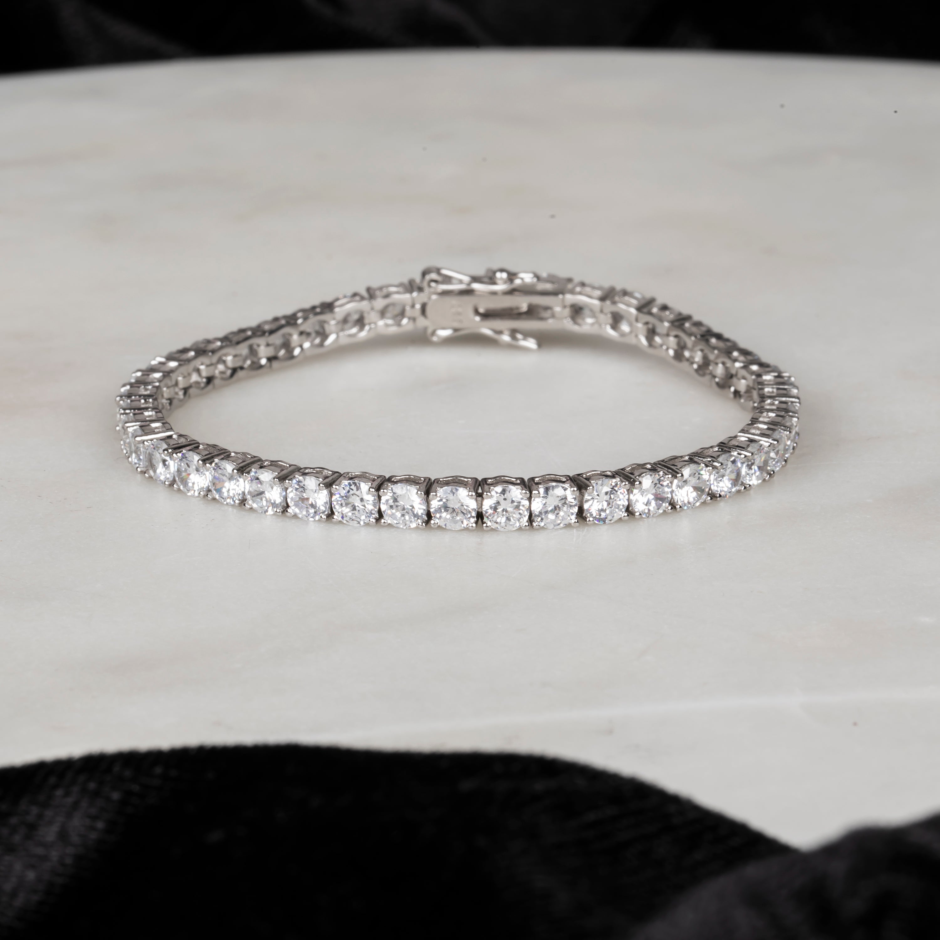 5mm Moissanite Waterway Bracelet