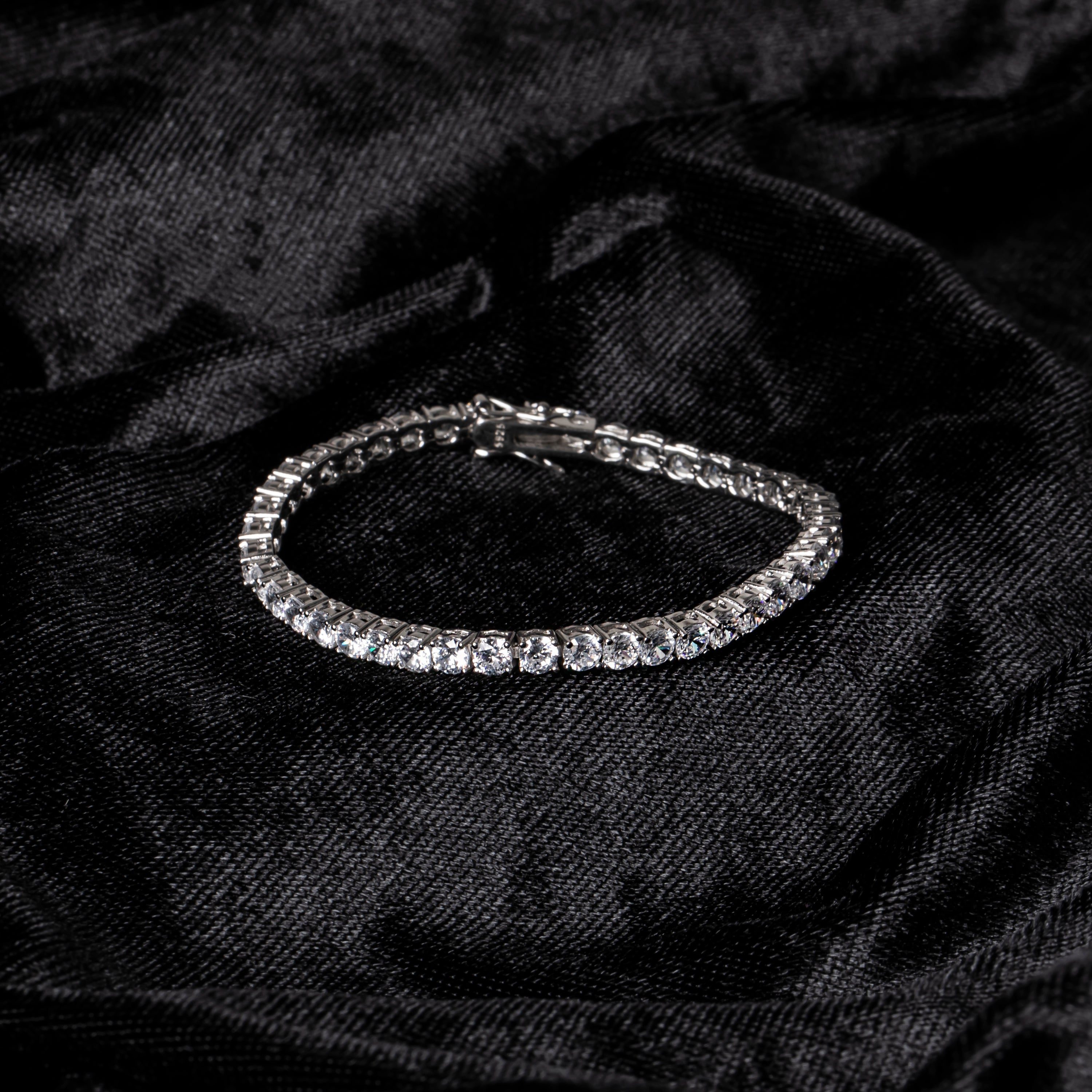 5mm Moissanite Waterway Bracelet