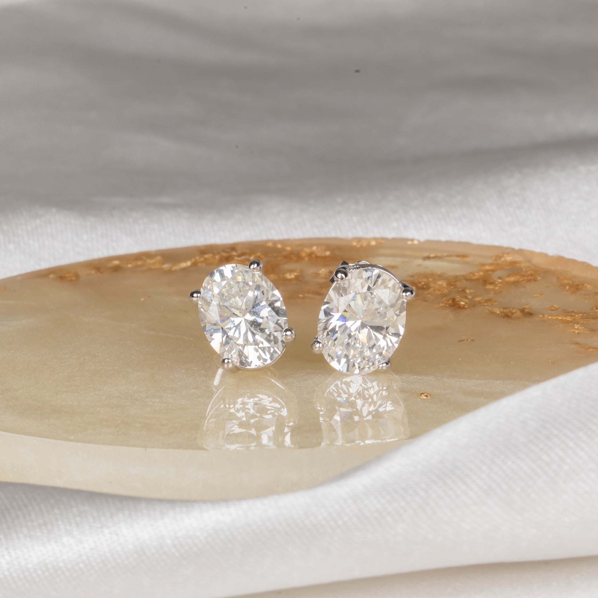 Mozanit Tektaş Küpe