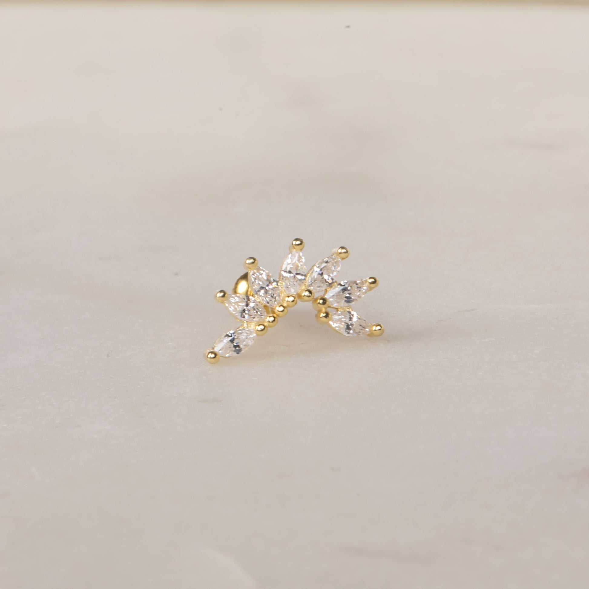 Markiz Taşlı Piercing