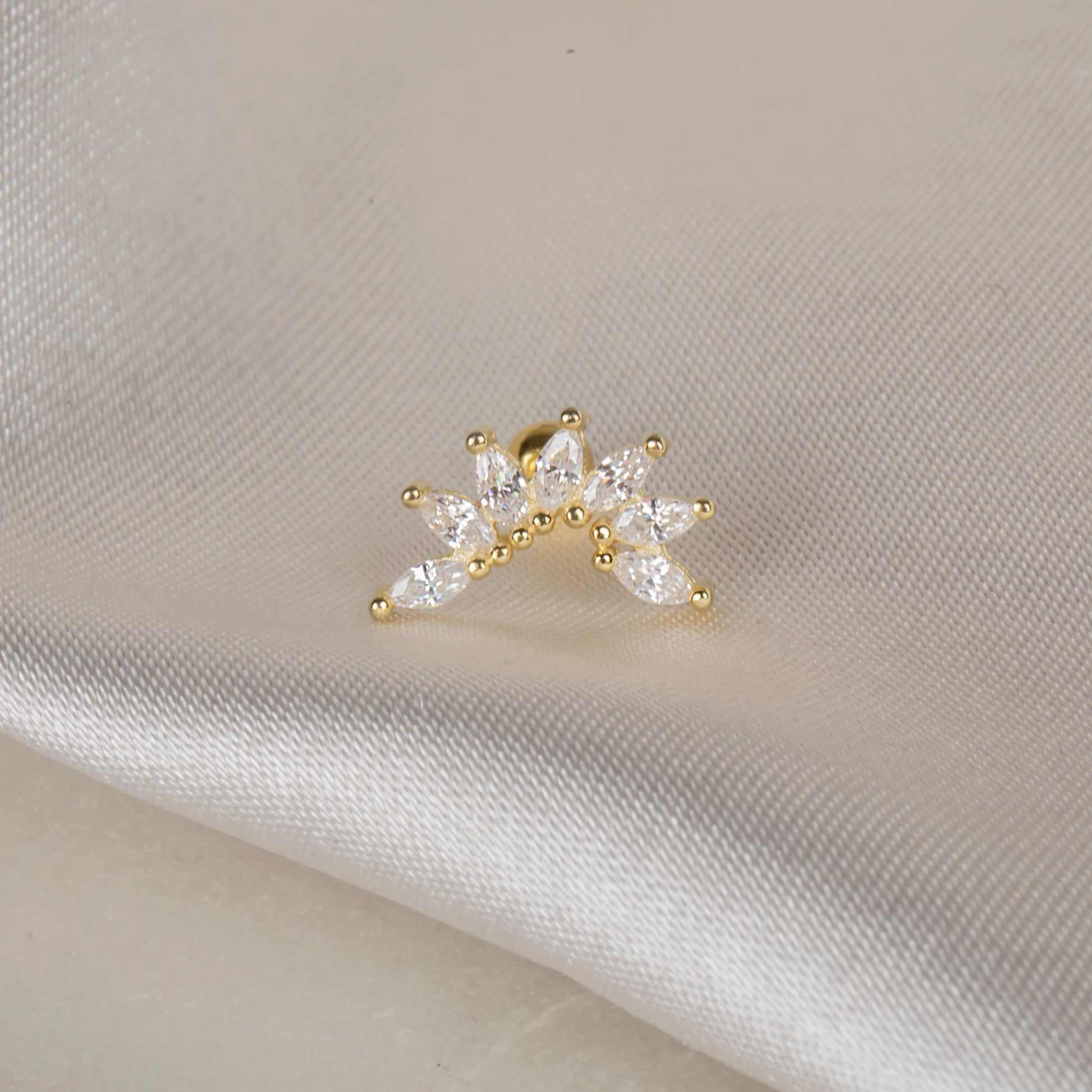 Markiz Taşlı Piercing