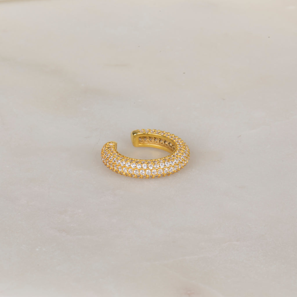 Taşlı Kıkırdak Küpe