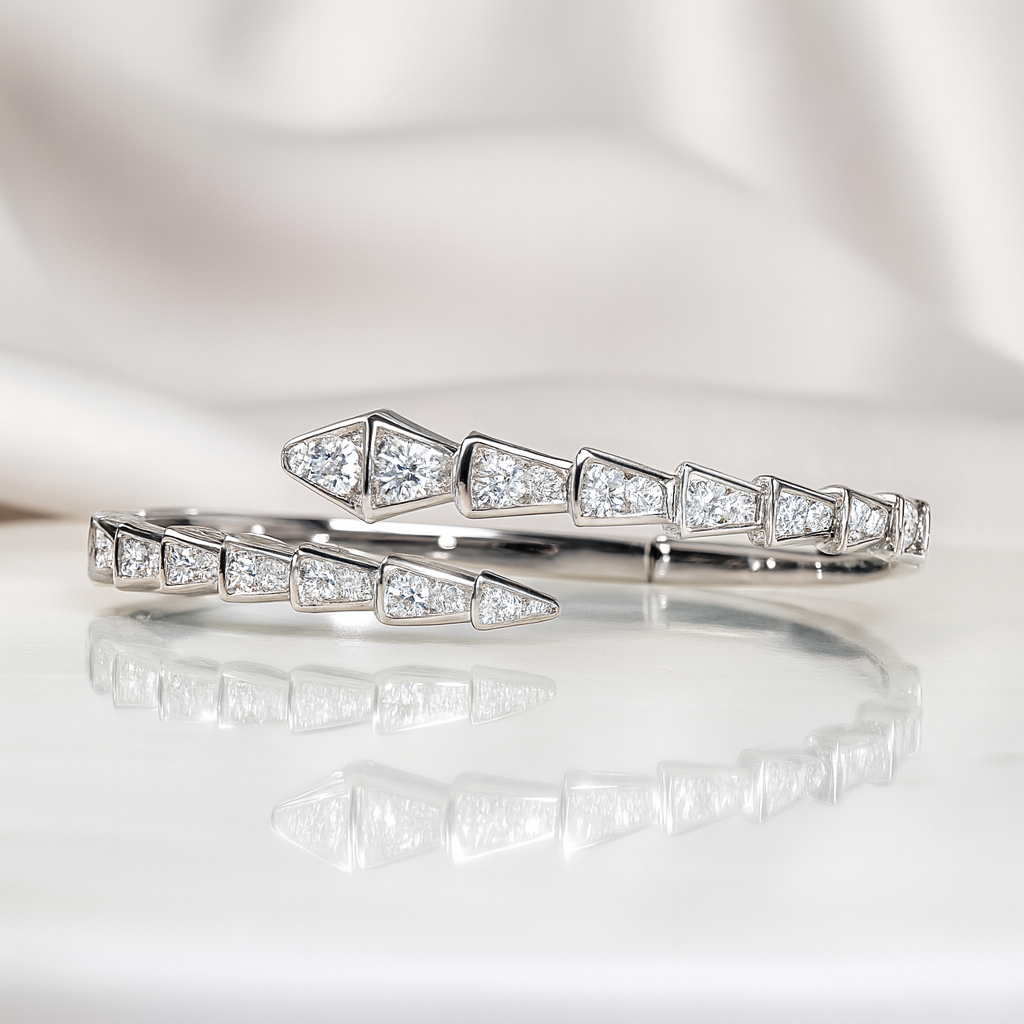 Taşlı Kelepçe Bileklik