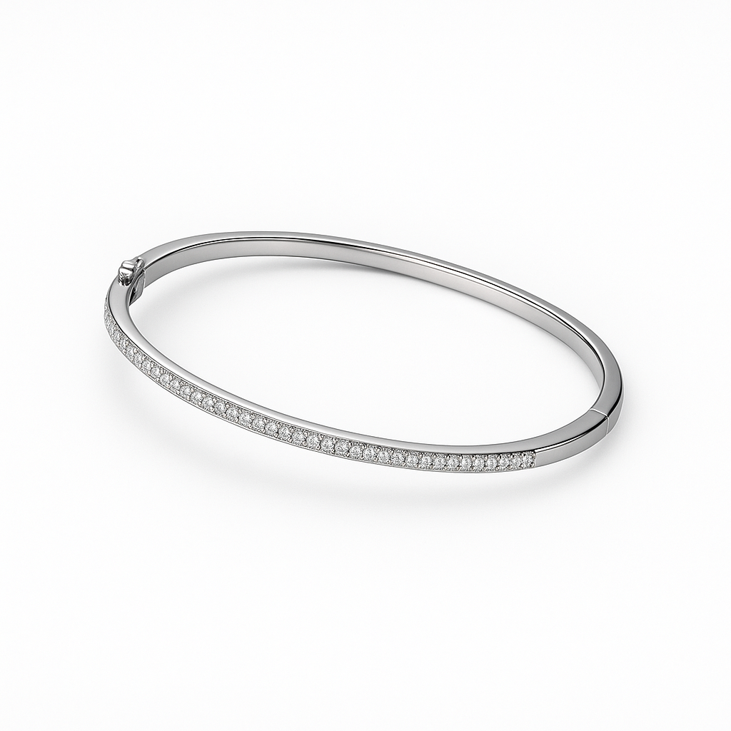 Taşlı Kelepçe Bileklik