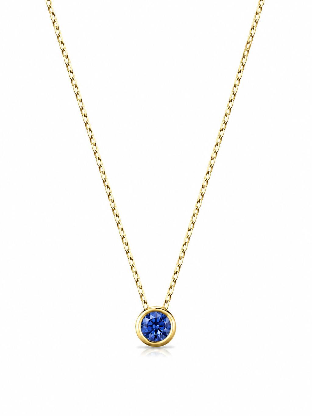 Eylül Sapphire Birthstone Kolye