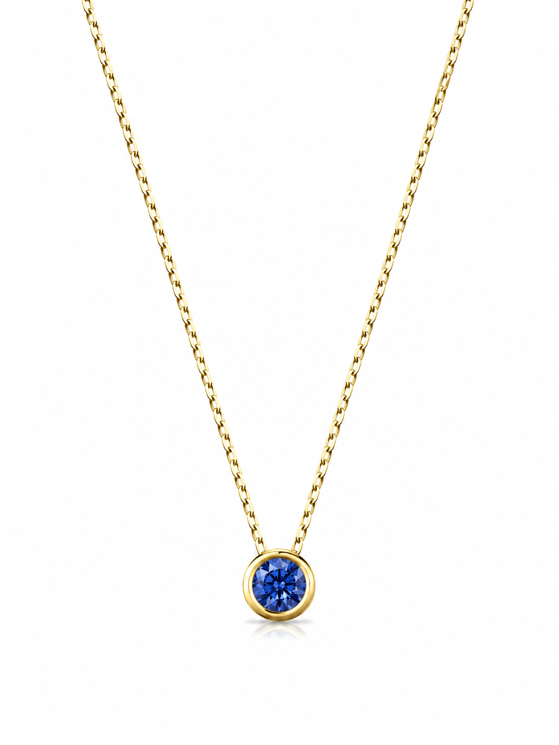 Eylül Sapphire Birthstone Kolye