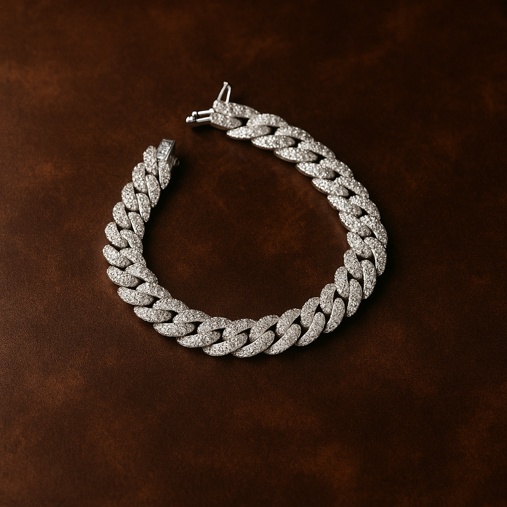 Taşlı Zincir Bileklik