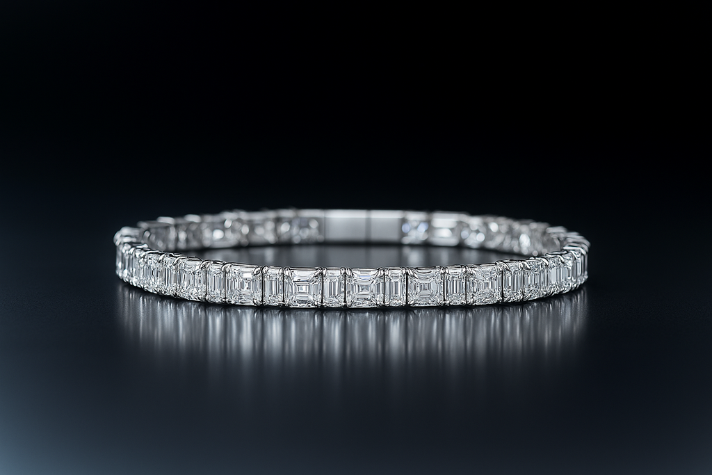 Mozanit Taşlı Su Yolu Bileklik