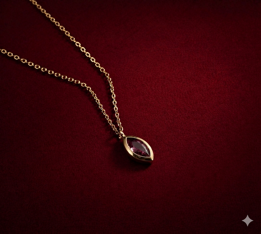Haziran Alexandrite Birthstone Kolye