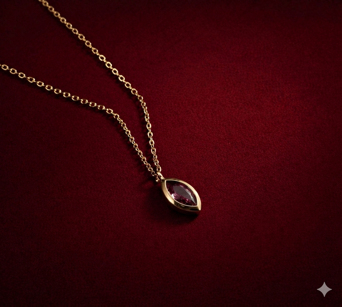 Haziran Alexandrite Birthstone Kolye