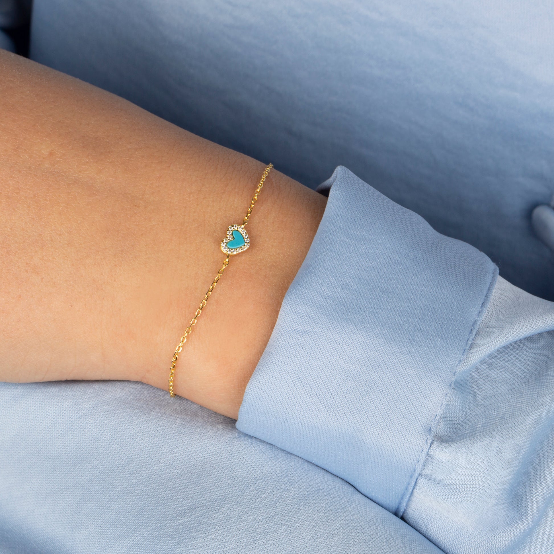 Minimal Kalp Bileklik