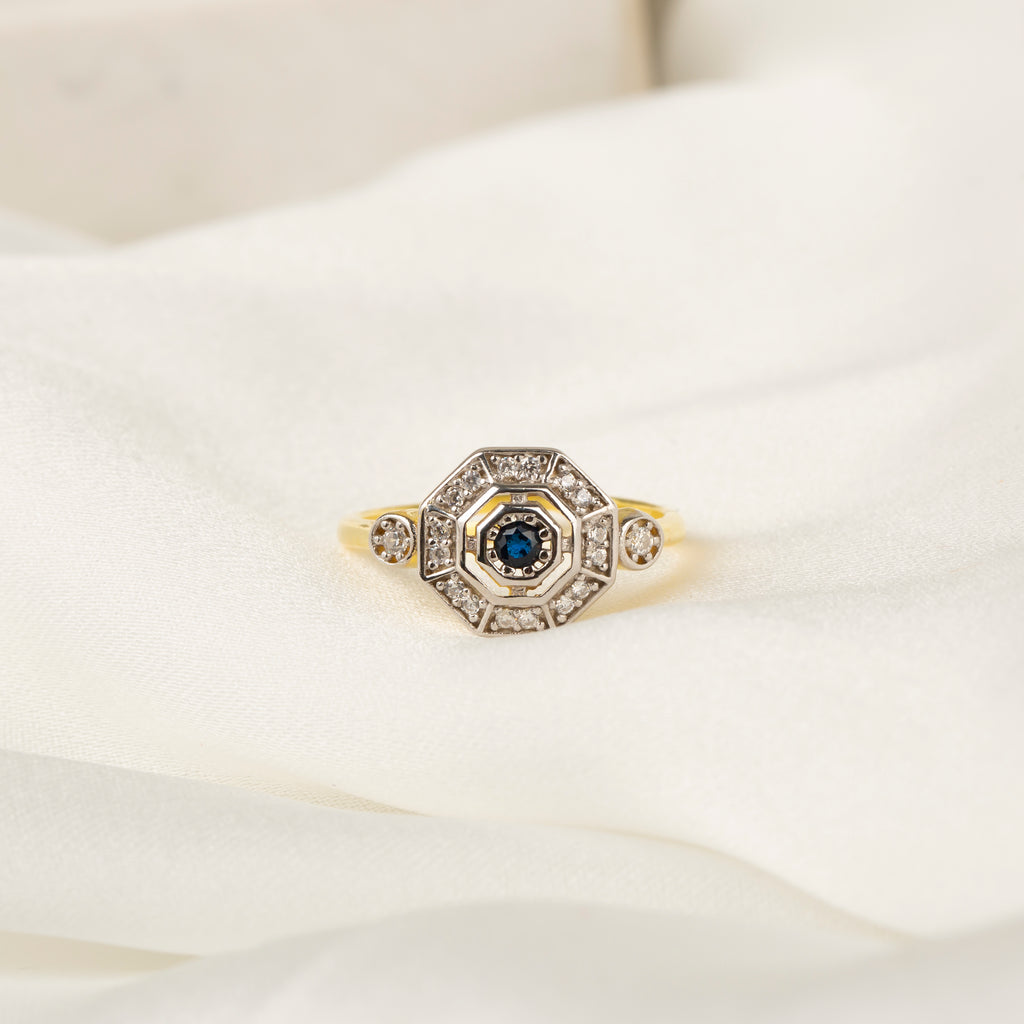 Minimal Taşlı Yüzük