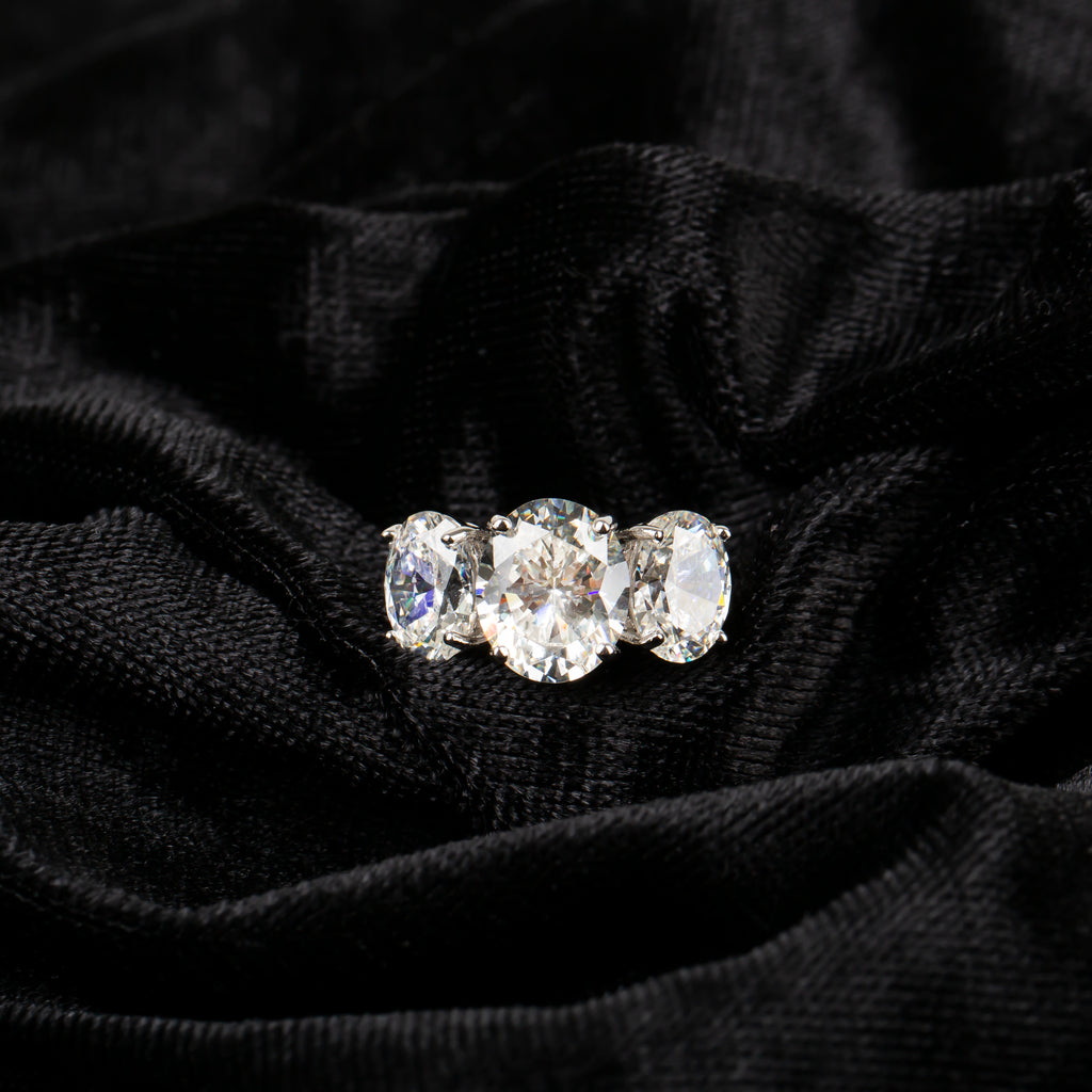 Mozanit Taşlı Yüzük