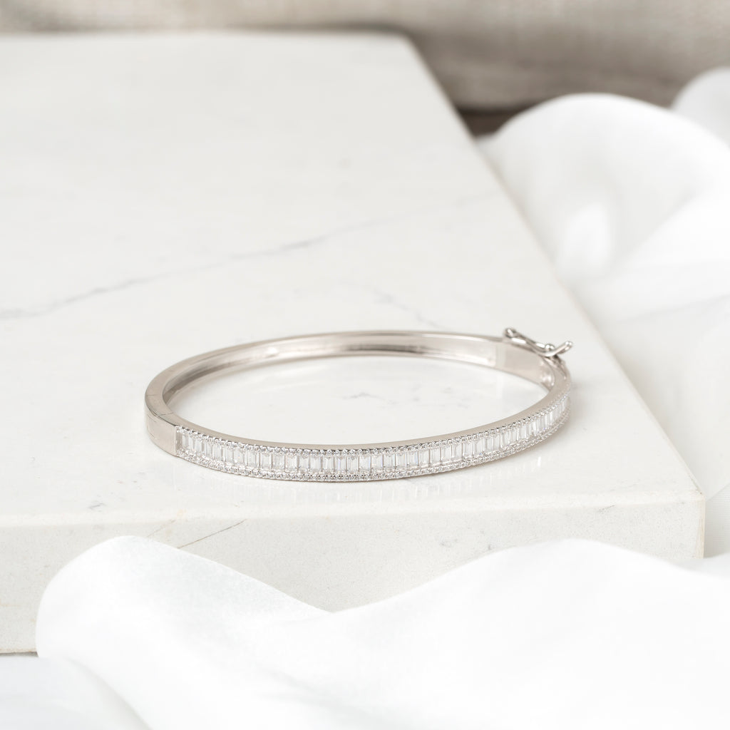 Baget Taşlı Kelepçe Bileklik