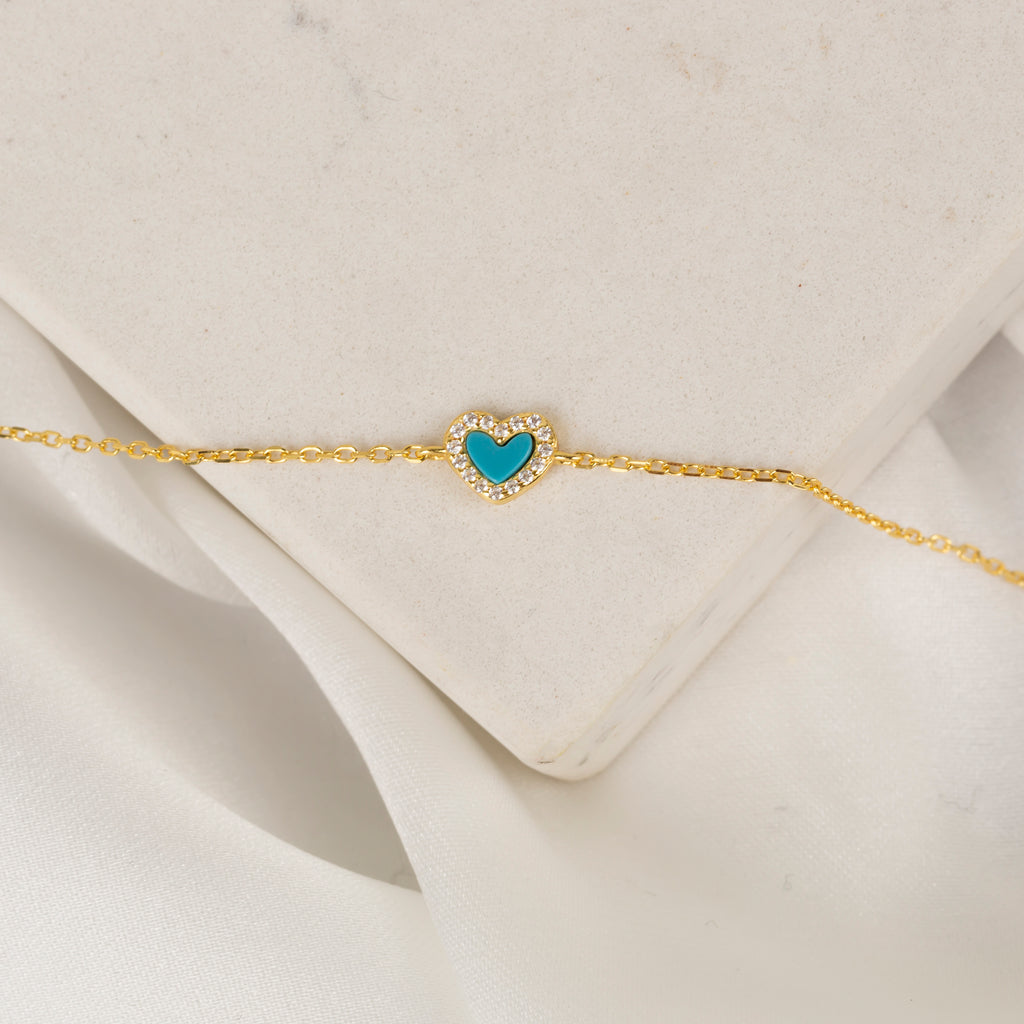 Minimal Kalp Bileklik