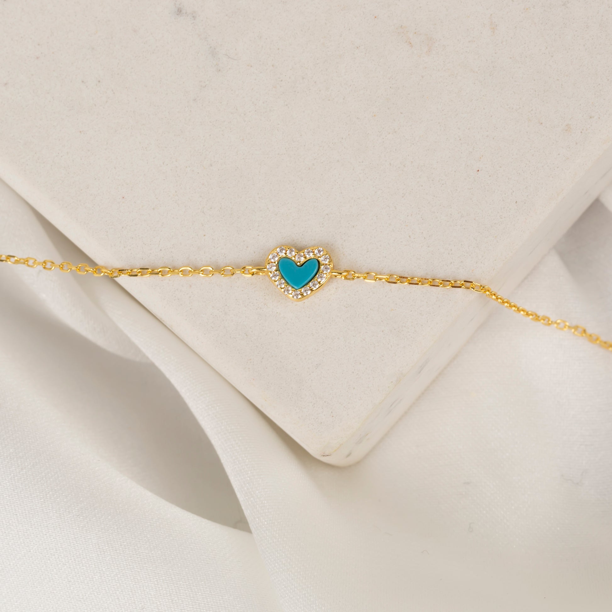 Minimal Kalp Bileklik