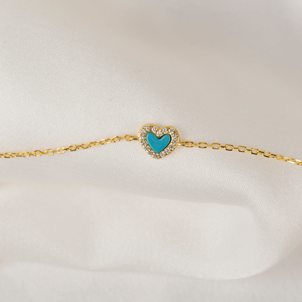 Minimal Kalp Bileklik