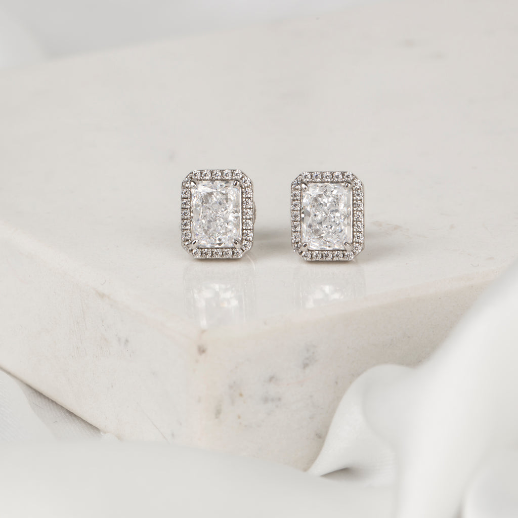 Baget Taşlı Tektaş Küpe