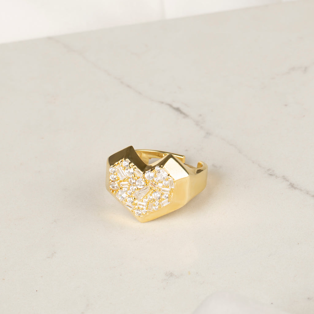 Baget Taşlı Yüzük