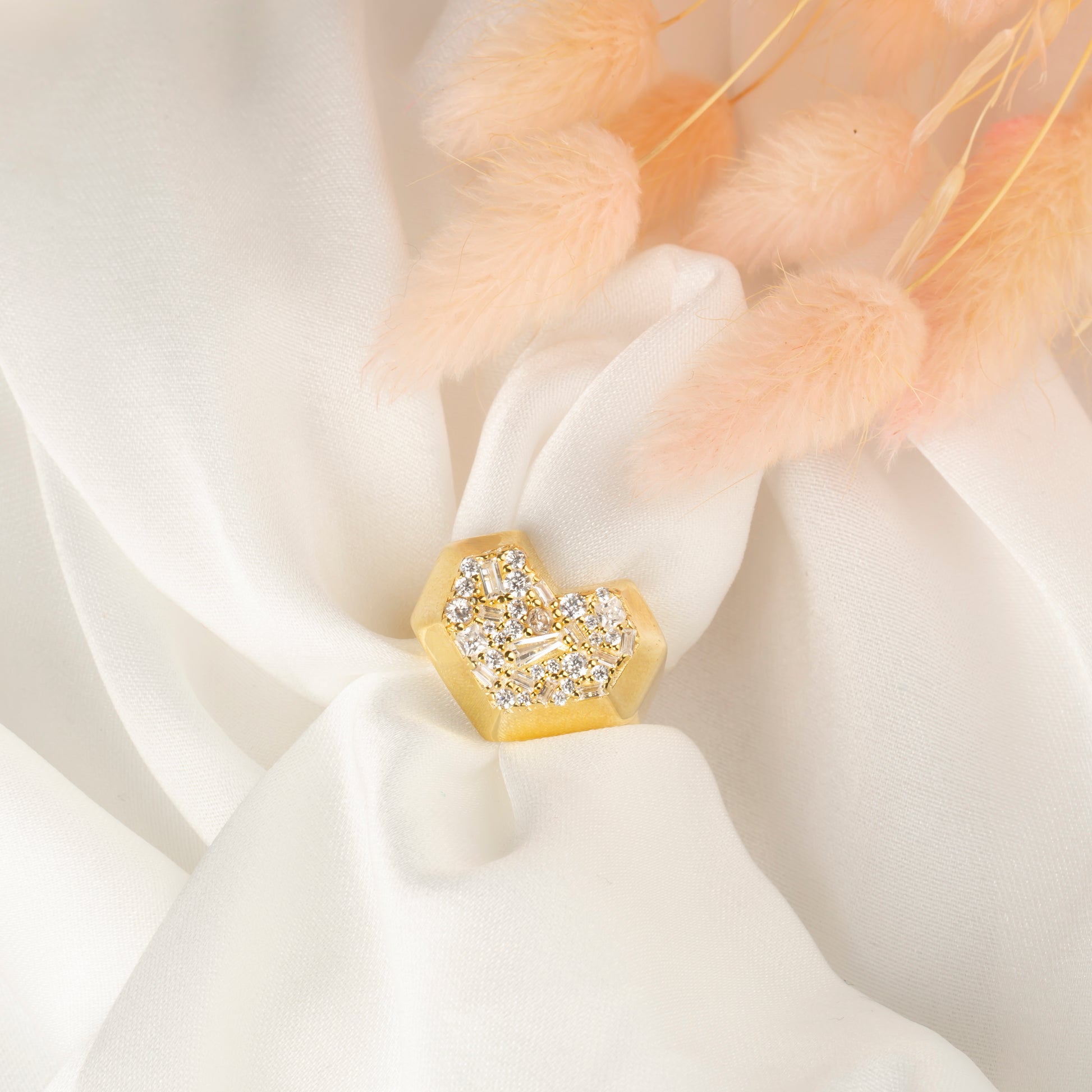 Baget Taşlı Yüzük