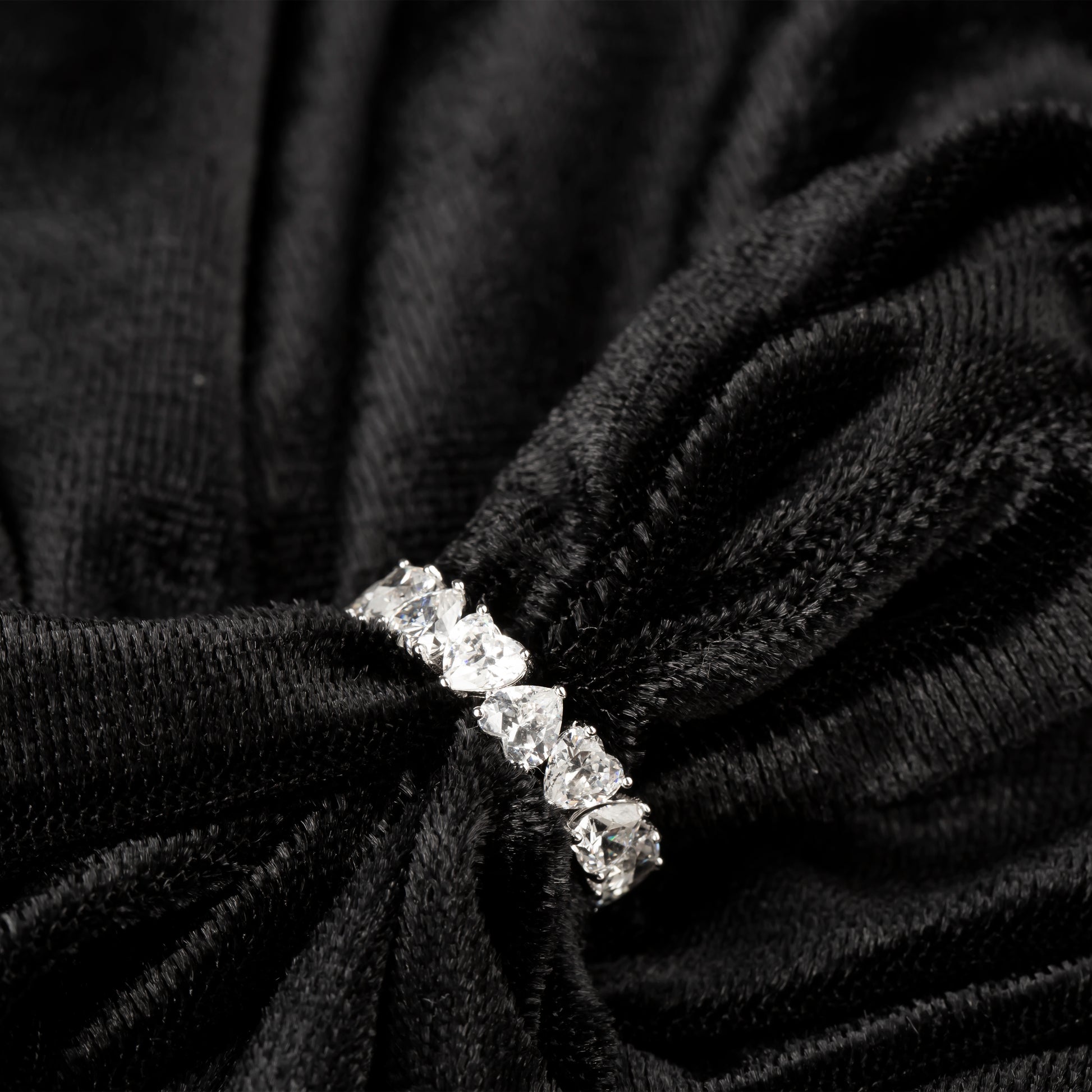 Kalp Taşlı Tamtur Yüzük