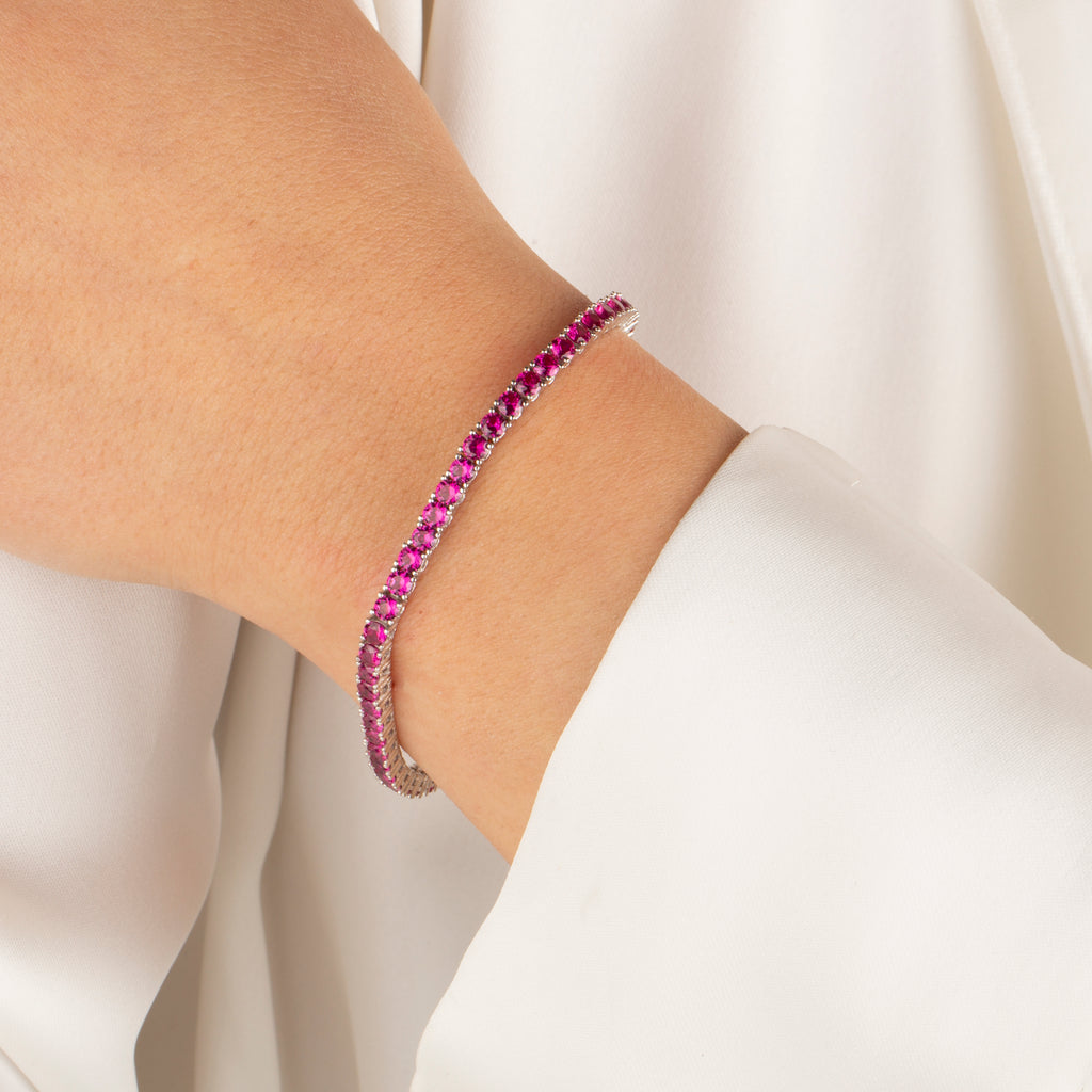 Kımızı Taşlı Su Yolu Bileklik