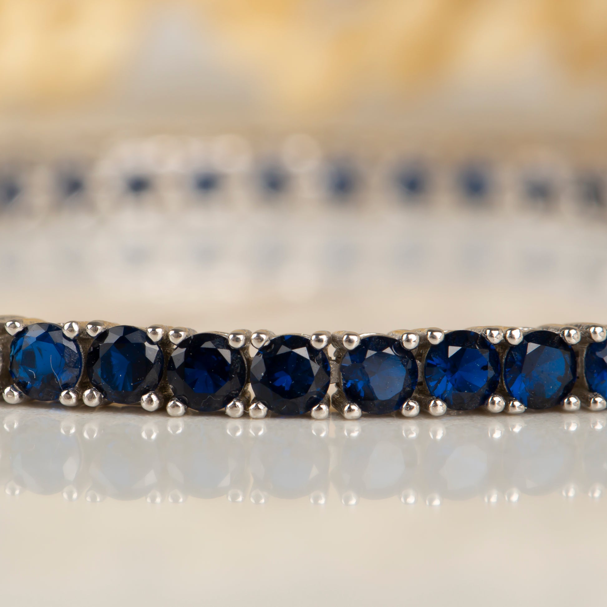 Mavi Taşlı Su Yolu Bileklik