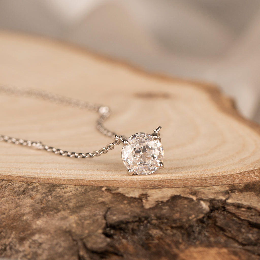 Mozanit Tektaş Kolye